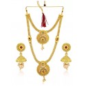 Alloy Gold Plated Jewel Set  (Gold)
