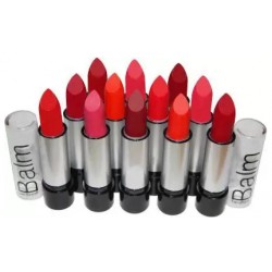 Miss Hot Combo Balm Matte Lipstick - Set Of 12  (Multicolor, 8g)