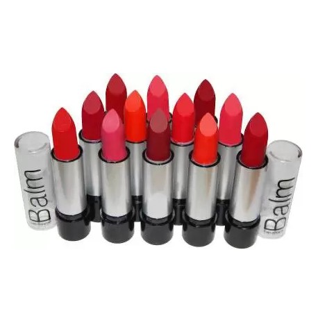 Miss Hot Combo Balm Matte Lipstick - Set Of 12  (Multicolor, 8g)