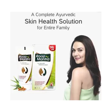 Roop Mantra Ayurvedic Fairness Cream 60gm (Pack of 3)  (180 g)