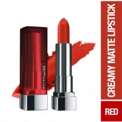 MAYBELLINE Lipstick, 607 - Red Dy Red, 3.9g
