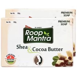 Roop Mantra Shea & Cocoa Butter Soap  (2 x 100 g)