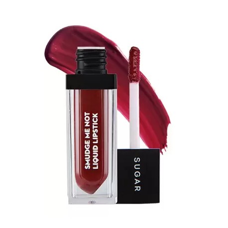 SUGAR Liquid Lipstick - 01 Brazen Raisin, Burgundy - 4.5ml