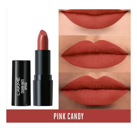 Lakmé Cushion Lipstick, Pink Candy - 4.6g