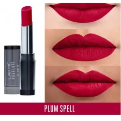 Lakmé 3D Lipstick, Plum Spell - 3.6g