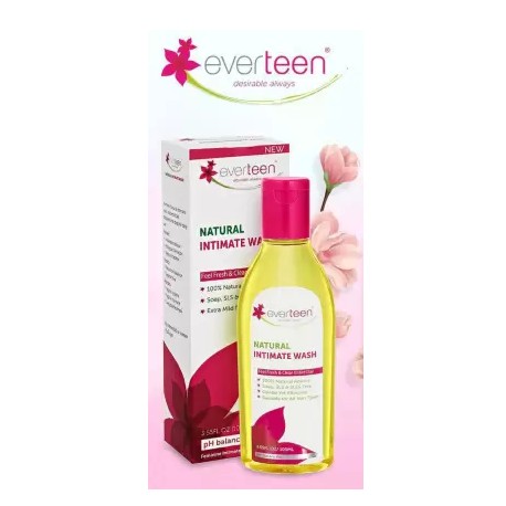 everteen Natural Intimate Wash - 210ml (2 Pack)
