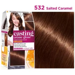 L'Oréal Creme Hair Color, 532 - Salted Caramel, 72ml