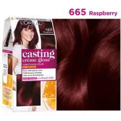 L'Oréal Creme Hair Color, 665 - Raspberry