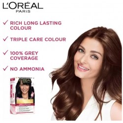 L'Oréal Creme Hair Color, Black 1 - 72ml