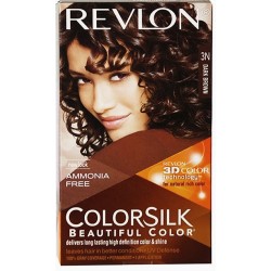 Revlon Hair Color, Colorsilk, Dark Brown - 3N