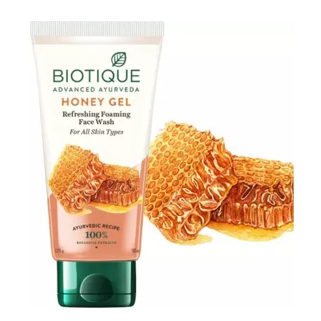 Biotique Honey Gel Refreshing Foaming Face Wash  (150 ml)