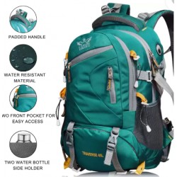 3six5 large laptop backpack travel bag -green