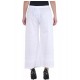 RiverHill Relaxed  White Cotton Blend Trousers- Women
