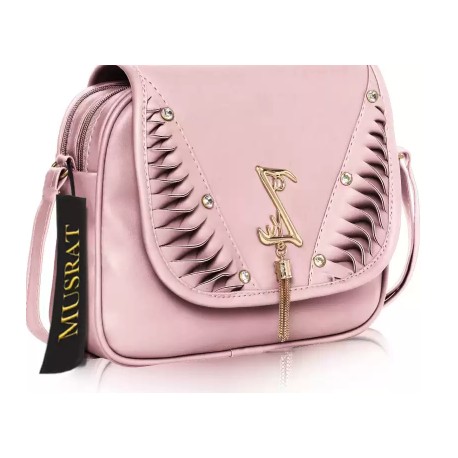 Women sling bag -pink