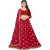 Embroidered Lehenga Choli - Red