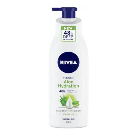 NIVEA Body Lotion, Aloe Hydration with Aloe Vera - 400ml