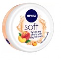 NIVEA Soft Light Moisturizer, Playful Peach - 200ml