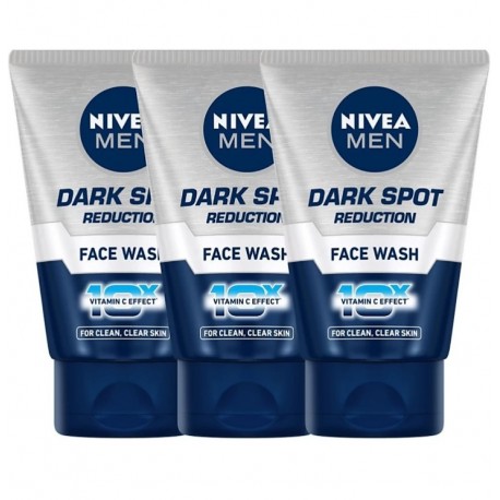 Nivea Dark Spot Reduction Face Wash - 100g X 3