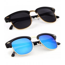 UV protection Mirrored Sunglasses - 2Pc.