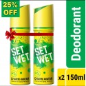 Set Wet Charm Avatar Deodorant - 150ml x 2