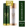 Denver Hamilton and Imperial Combo Deodorant Spray, 200ml X 2