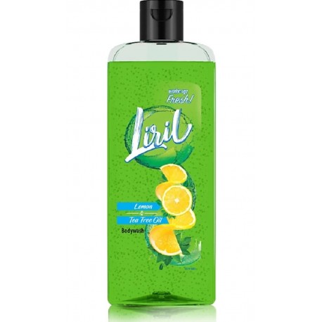 Liril Body Wash, Lemon and Tea Tree Oil - 250ml