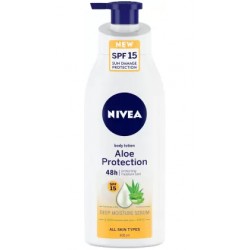 NIVEA Aloe Protection Spf 15 Body Lotion,400ml