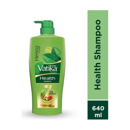 DABUR VATIKA Henna and Amla Health Shampoo, 640ml