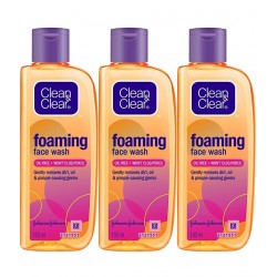 Clear & Clear Foaming Face Wash, 150ml