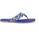 Women Blue Flats Sandal
