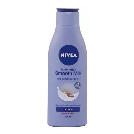 Nivea Smooth Milk Body Lotion  (200 ml)