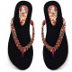 BLINDER Tan Flats Sandal - Women