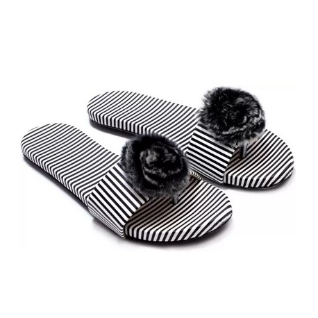 BRAINY & BRIGHT Slides  - Black