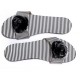 BRAINY & BRIGHT Slides  - Black