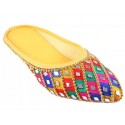 JUTI CRAFT Women Yellow Flats Sandal