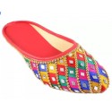 JUTI CRAFT Women Red Flats Sandal