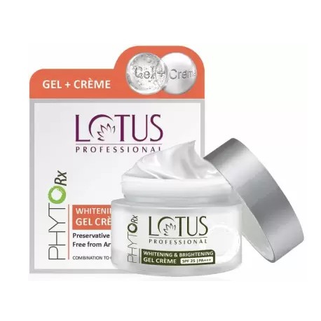 Lotus Professional Phytorx Whitening & Brightening Gel Creme 25 PA+++  (50 g)