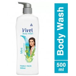 Vivel Body Wash, Mint & Cucumber Shower Creme - 500ML