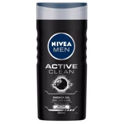 NIVEA Body Wash, Active Clean , 250ml