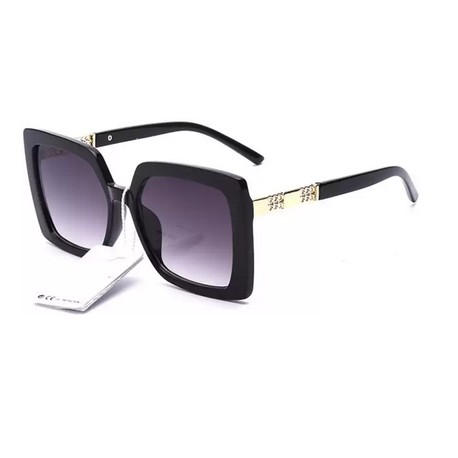 UV Protection, Gradient Butterfly, Shield Sunglasses (62)  - Women, Black