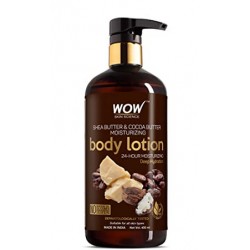 Shea Butter and Cocoa Butter Moisturizing Body Lotion - WOW, 400ML