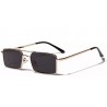 UV Protection Rectangular Sunglasses (Black)
