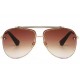 UV Protection Aviator Sunglasses (62)  - Brown