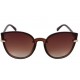 UV Protection, Gradient Cat-eye, Round Sunglasses (62) -  Brown