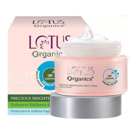Lotus Organics+ Precious Brightening Night Crme  (50 g)