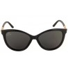 UV Protection Oval Sunglasses (60)  - Black