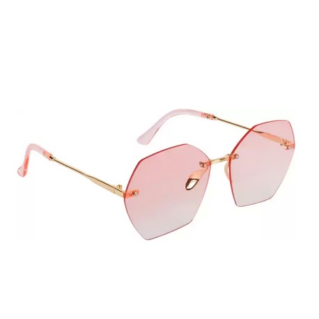UV Protection, Gradient Butterfly, Wayfarer Sunglasses (58)  - Pink