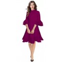 Women Bodycon Purple Dress