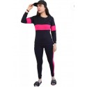 Printed Women Track Suit - Pink