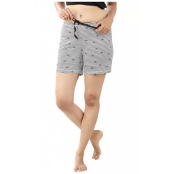 Printed Women Maroon - Shorts